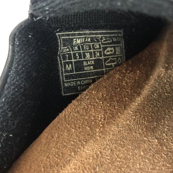 Earth Origins Emilia Black Sneaker Mules Women’s Sz 7 - Picture 7 of 10